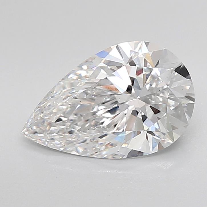 2.52ct E VS2 Rare Carat Ideal Cut Pear Lab Grown Diamond