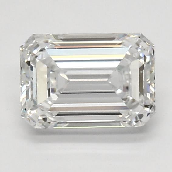 0.92ct D VVS1 Rare Carat Ideal Cut Emerald Lab Grown Diamond