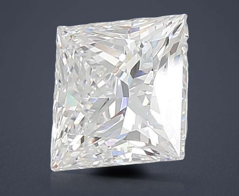 7.81 Carat Princess Lab Diamond