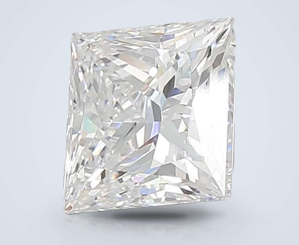 7.81 Carat Princess Lab Diamond
