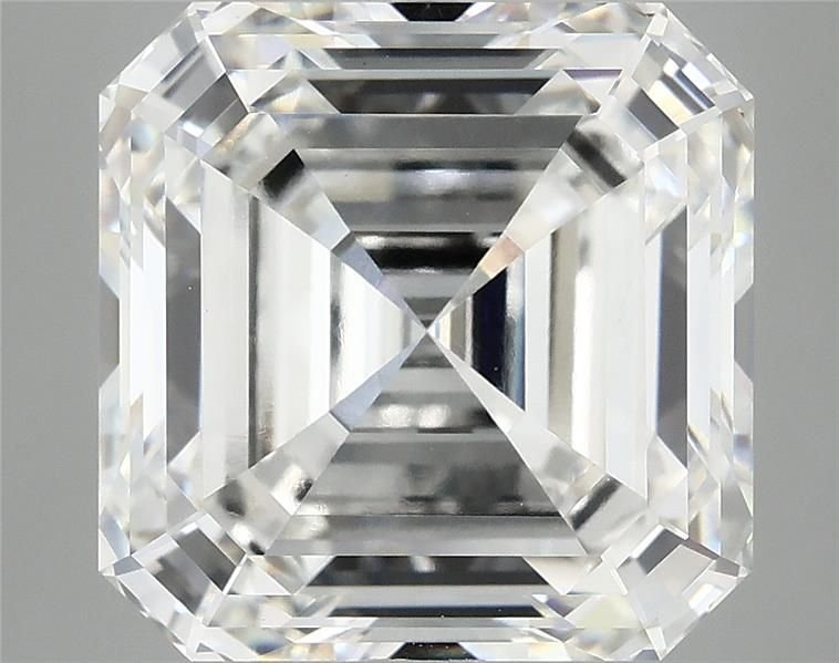 8.10ct F VVS2 Excellent Cut Asscher Lab Grown Diamond