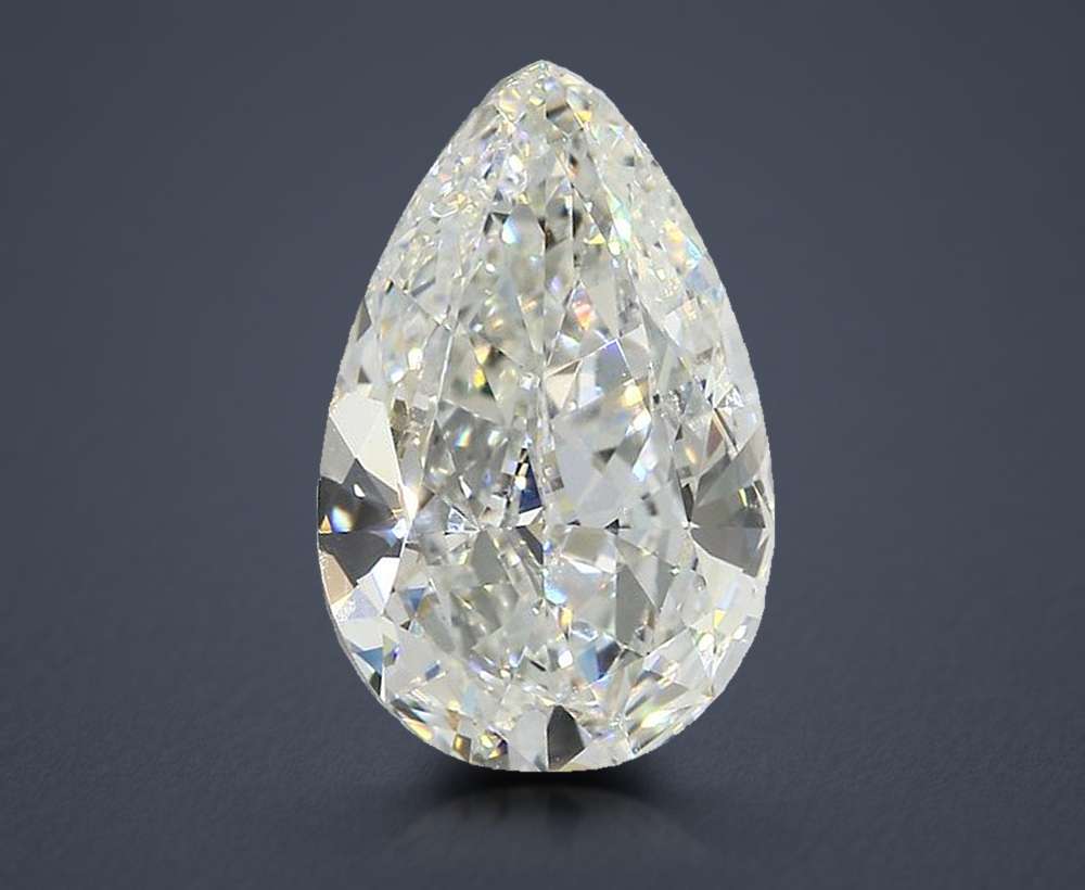 4.20 Carat Pear Natural Diamond