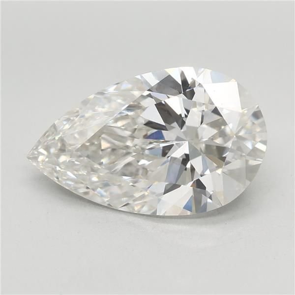 4.09 Carat Pear Lab Diamond