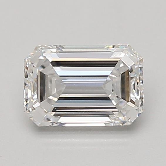 1.04ct D VVS2 Rare Carat Ideal Cut Emerald Lab Grown Diamond