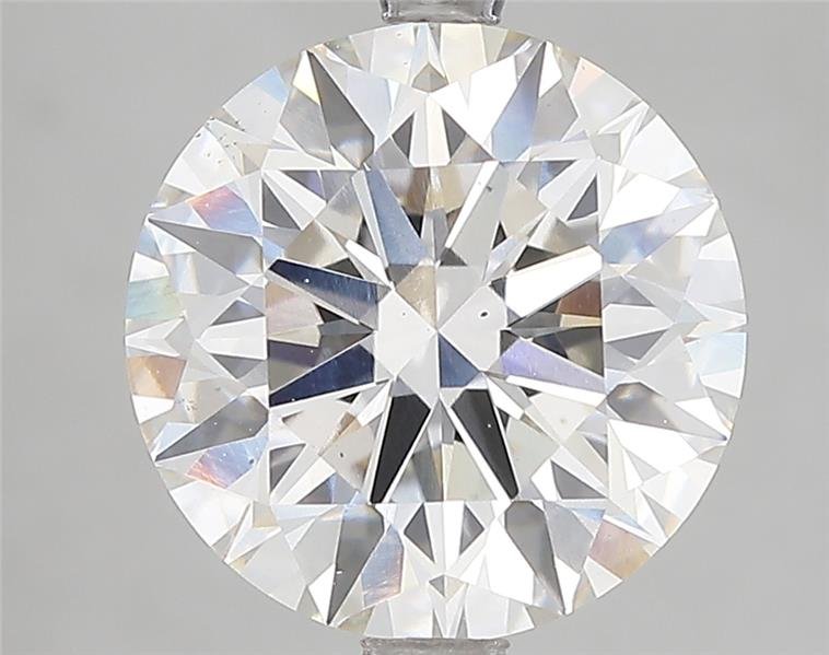 4.24ct H VS2 Excellent Cut Round Lab Grown Diamond