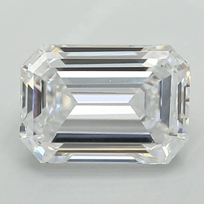 0.77ct D VS1 Rare Carat Ideal Cut Emerald Lab Grown Diamond
