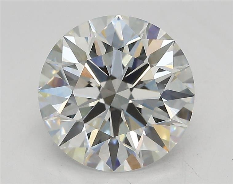 2.54ct F VVS1 Rare Carat Ideal Cut Round Lab Grown Diamond