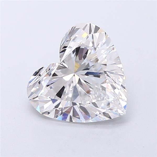 2.21ct D VS1 Rare Carat Ideal Cut Heart Lab Grown Diamond