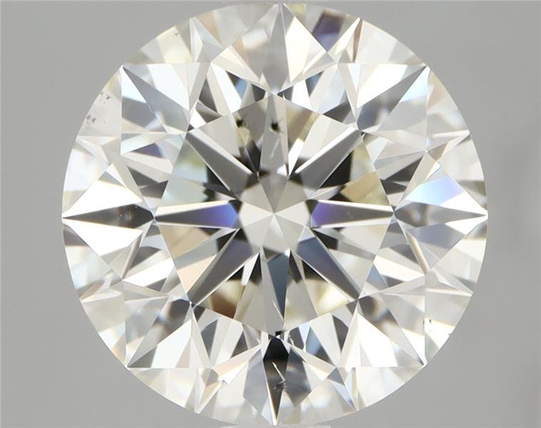 3.51ct J SI1 Excellent Cut Round Diamond