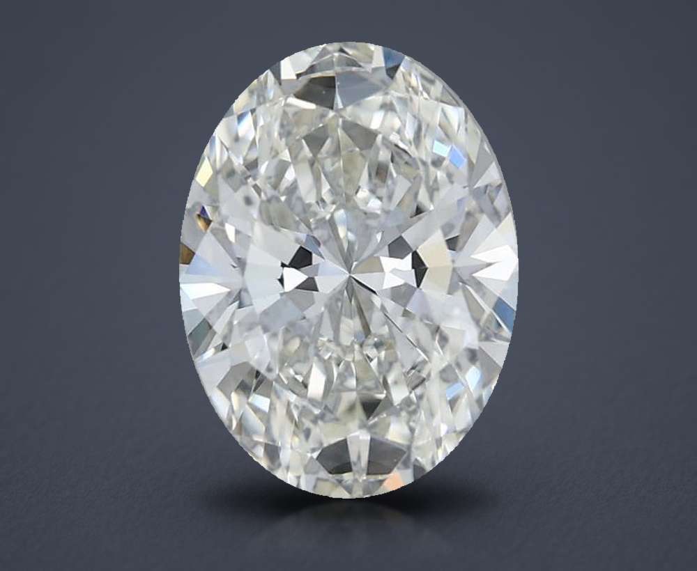 1.42 Carat Oval Lab Diamond