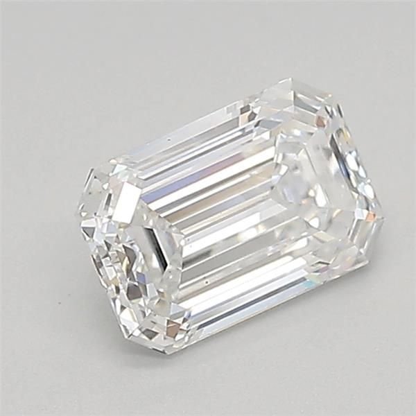 0.78ct E VS1 Rare Carat Ideal Cut Emerald Lab Grown Diamond