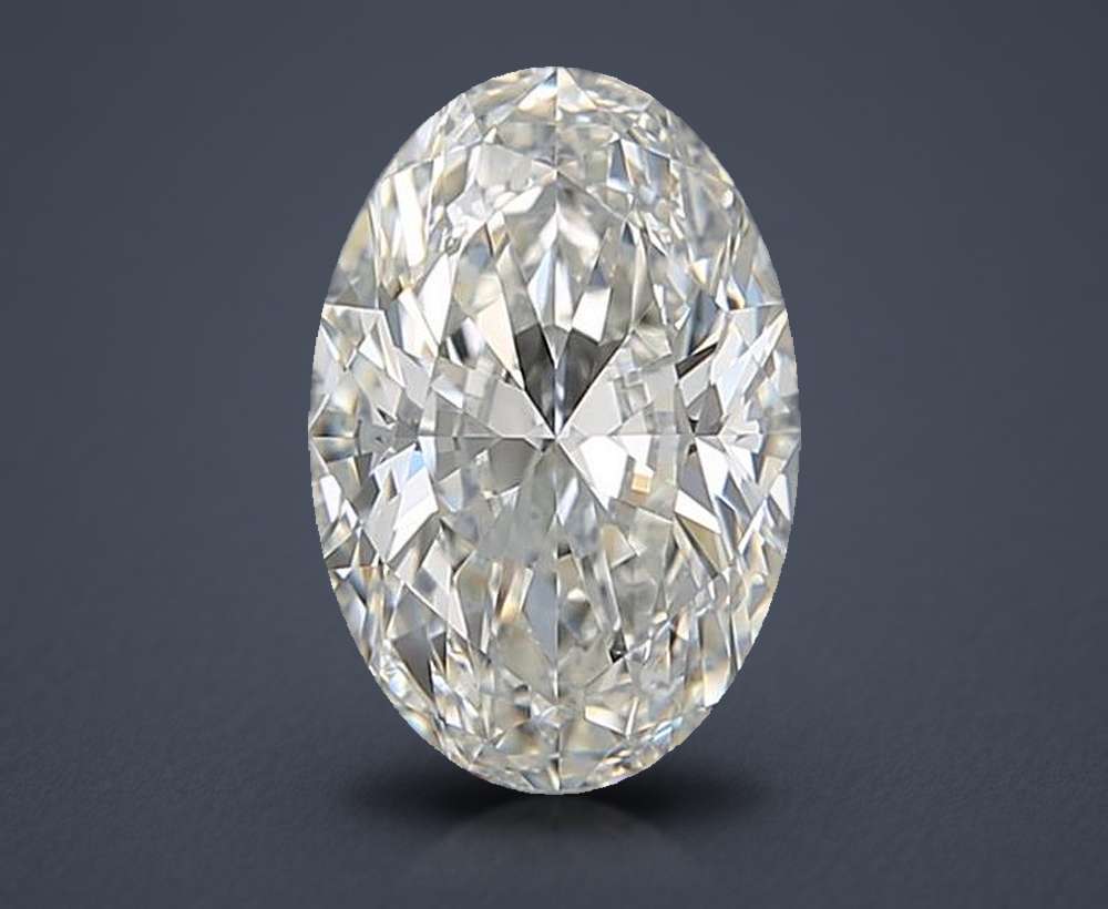 0.90 Carat Oval Natural Diamond
