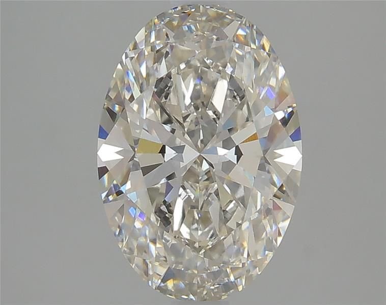 2.46ct H VS1 Rare Carat Ideal Cut Oval Lab Grown Diamond