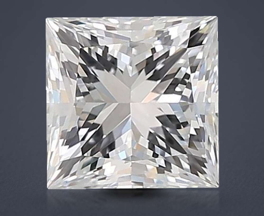 1.64 Carat Princess Lab Diamond