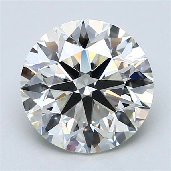 2.71ct K VS1 Excellent Cut Round Diamond