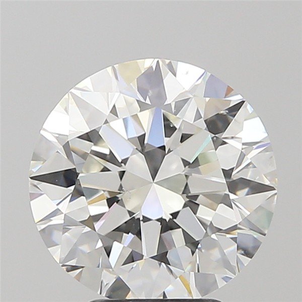 4.00ct H SI1 Rare Carat Ideal Cut Round Diamond