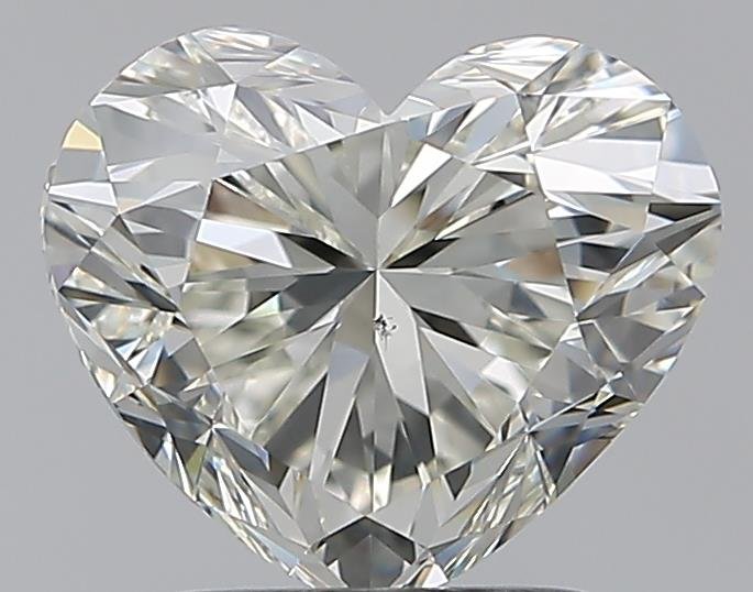 2.00ct K SI1 Excellent Cut Heart Diamond