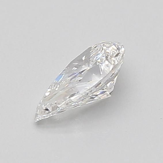 0.59ct D VS2 Rare Carat Ideal Cut Pear Lab Grown Diamond