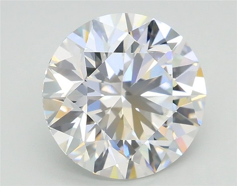 2.71ct E VS1 Rare Carat Ideal Cut Round Lab Grown Diamond