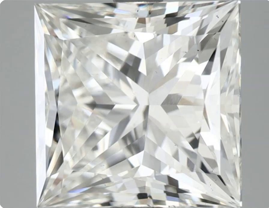 3.33 Carat Princess Lab Diamond
