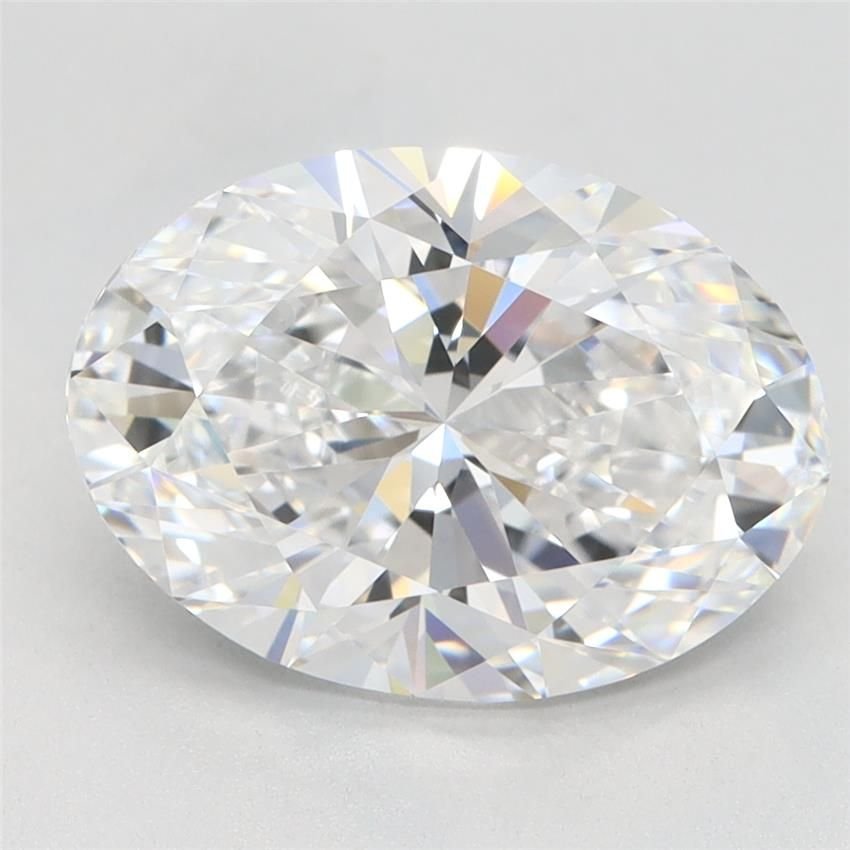 2.93ct D VVS1 Very Good Cut Oval Lab Grown Diamond