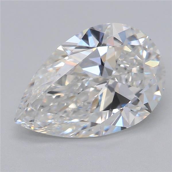 2.00 Carat Pear Lab Diamond