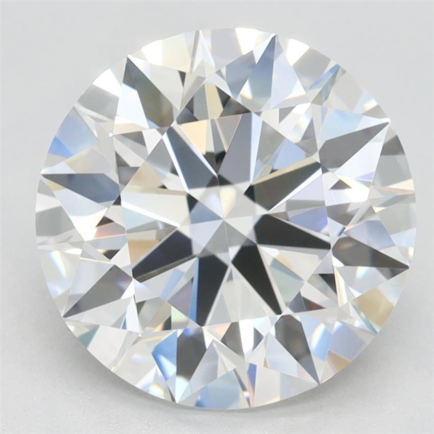 3.51ct E VVS1 Rare Carat Ideal Cut Round Lab Grown Diamond