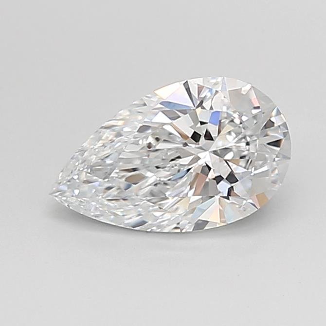 1.08ct D VVS1 Rare Carat Ideal Cut Pear Lab Grown Diamond