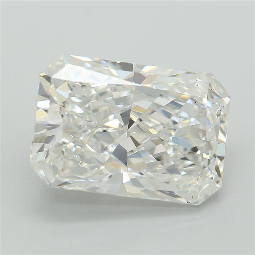 3.06ct E VS1 Rare Carat Ideal Cut Radiant Lab Grown Diamond