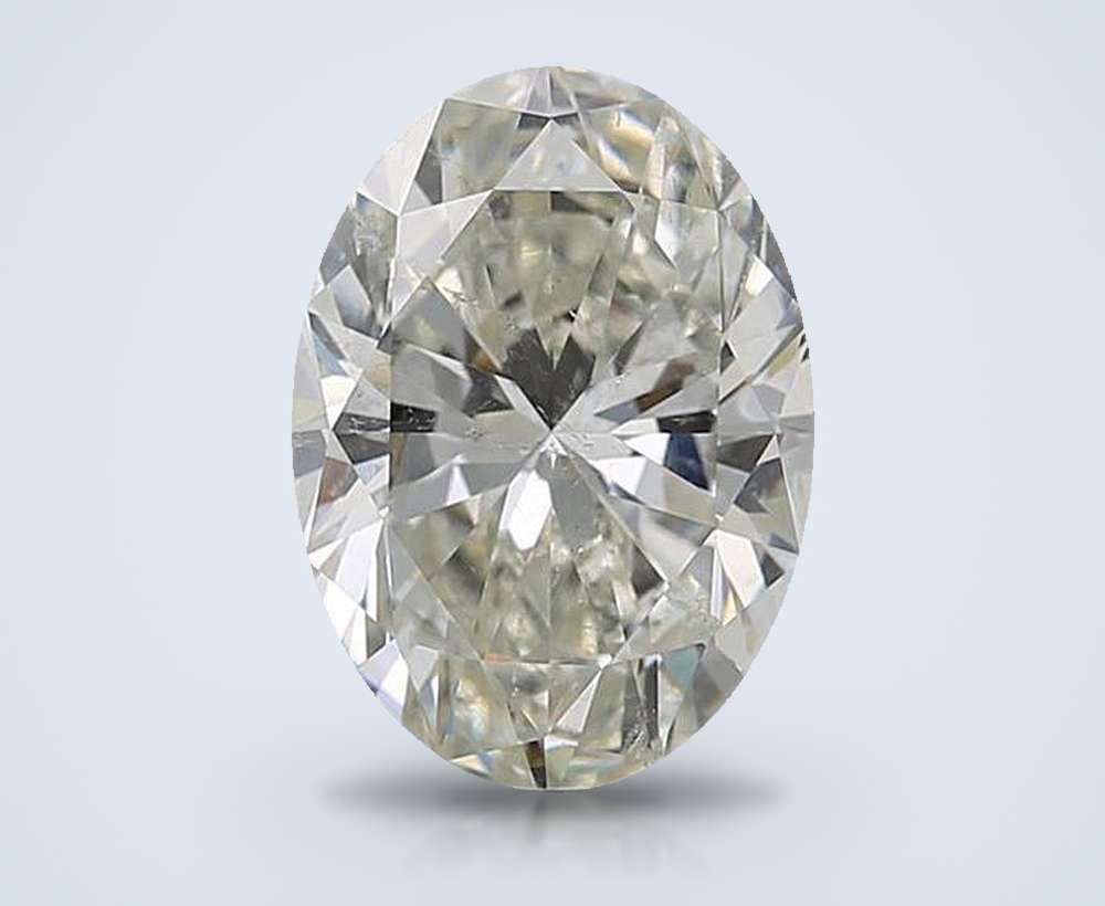 4.02 Carat Oval Natural Diamond