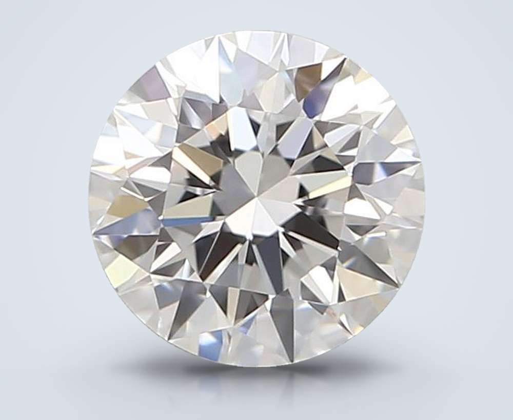 0.59 Carat Round Natural Diamond