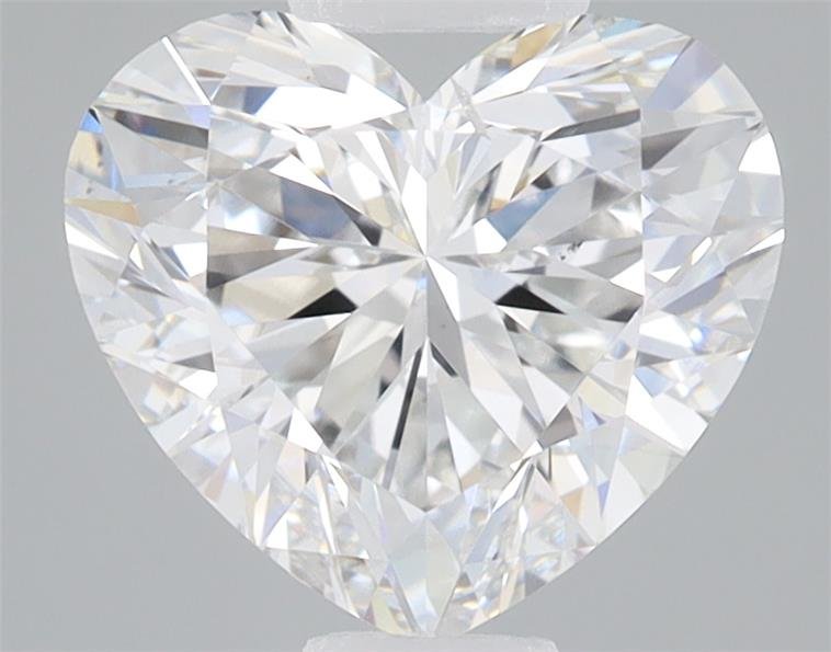 1.85ct F SI1 Rare Carat Ideal Cut Heart Lab Grown Diamond