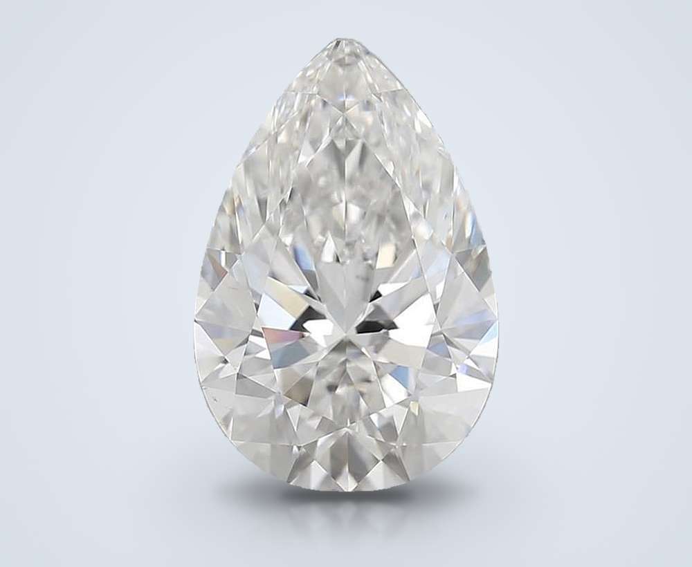 3.26 Carat Pear Lab Diamond