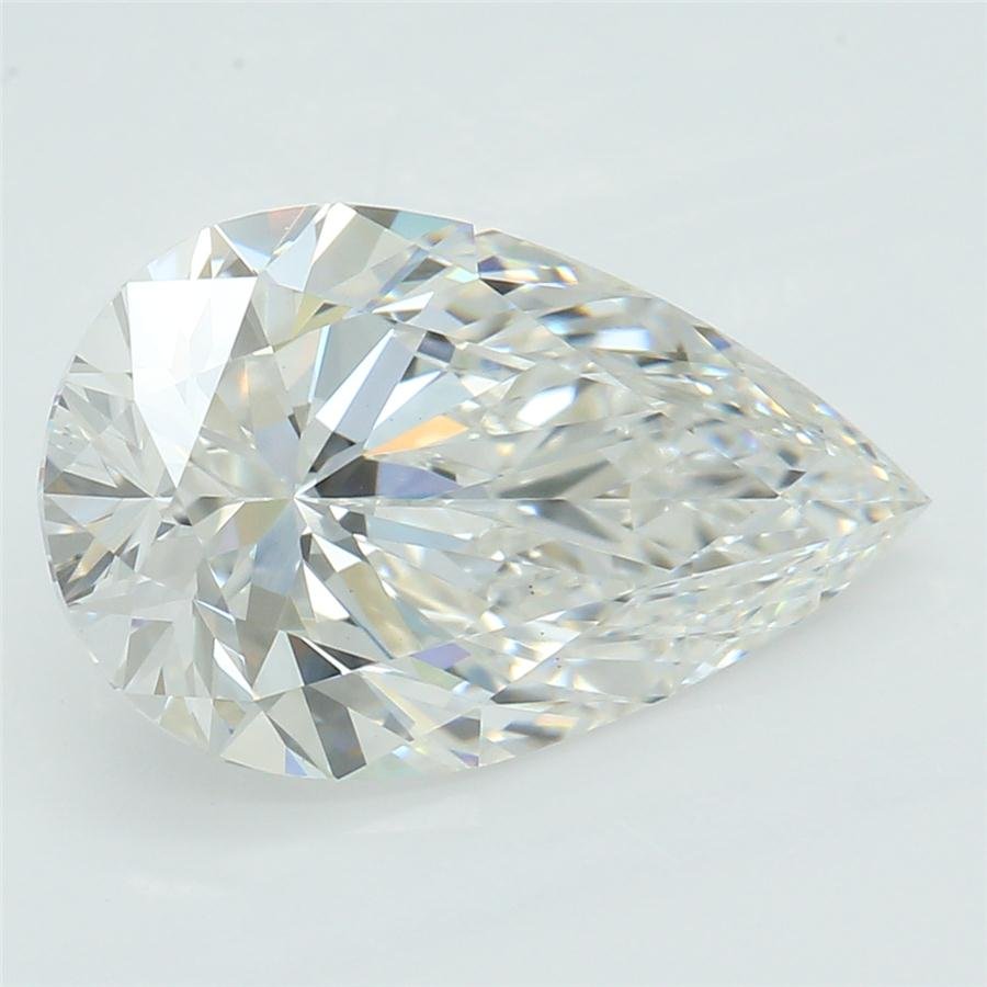 2.17ct F VS1 Rare Carat Ideal Cut Pear Lab Grown Diamond