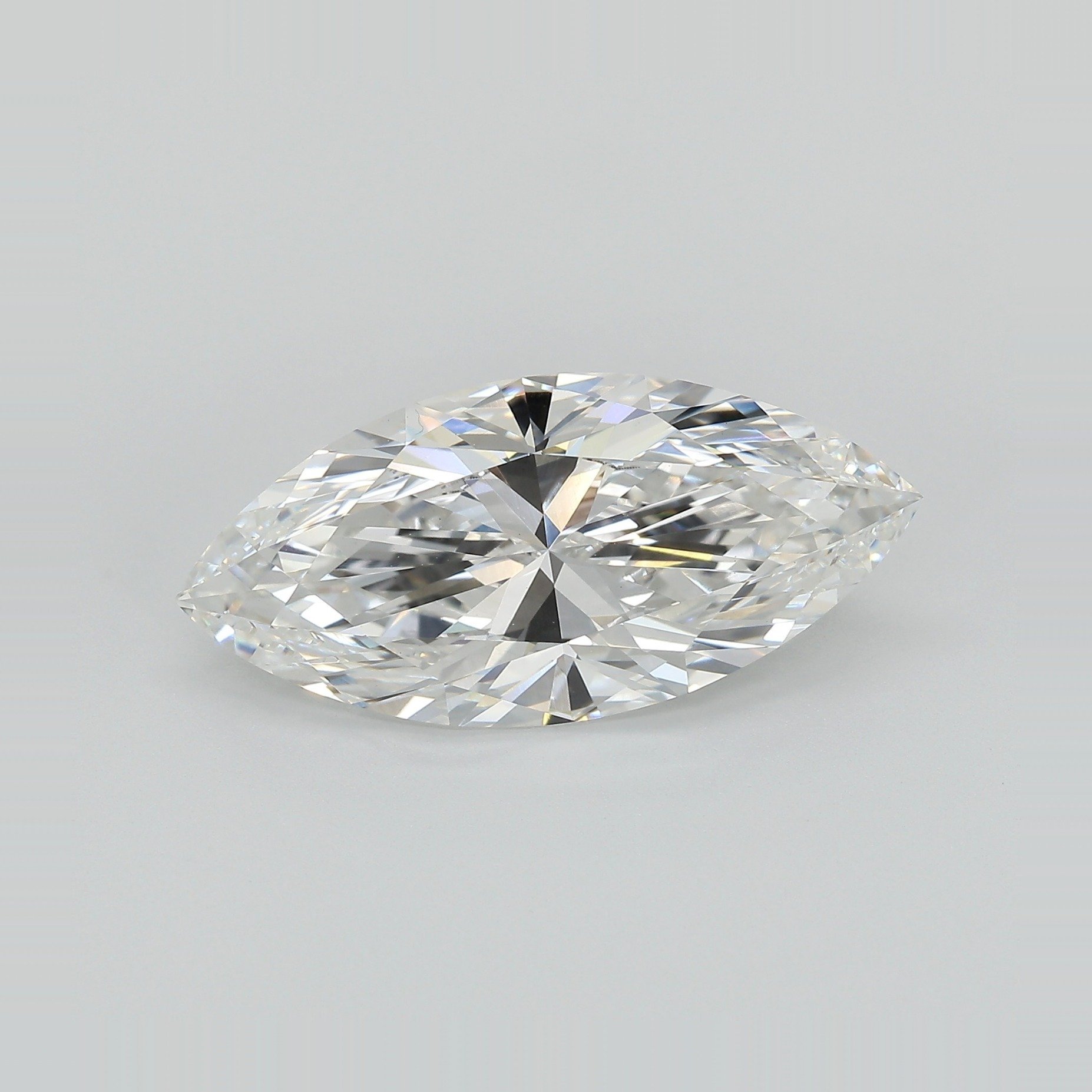 6.04ct F VS1 Rare Carat Ideal Cut Marquise Lab Grown Diamond