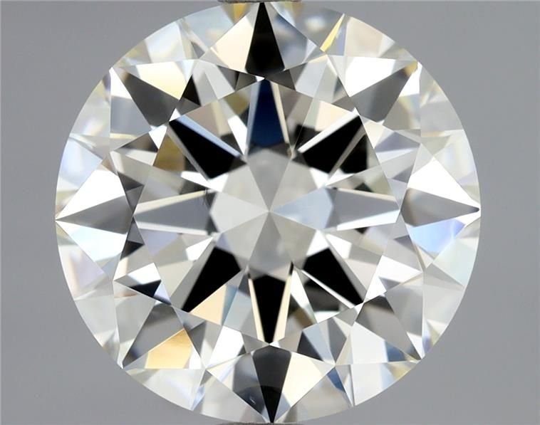 3.01ct J VS2 Excellent Cut Round Diamond
