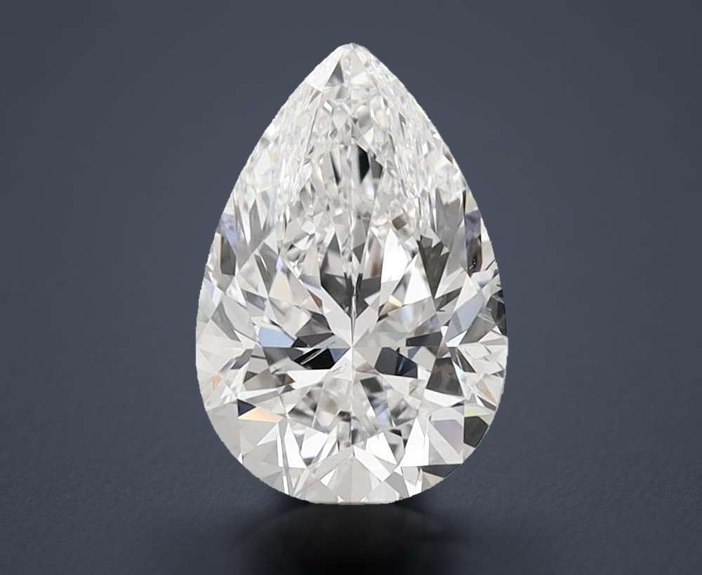 1.28 Carat Pear Lab Diamond