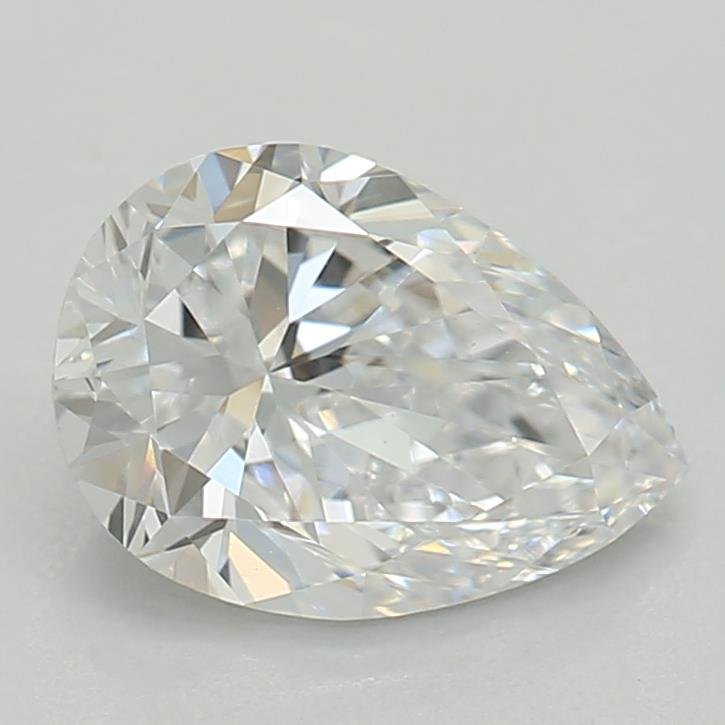 0.67ct D VVS2 Rare Carat Ideal Cut Pear Lab Grown Diamond