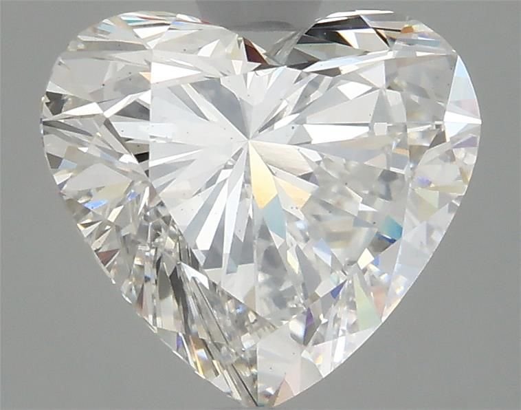 1.98ct H VS2 Rare Carat Ideal Cut Heart Lab Grown Diamond