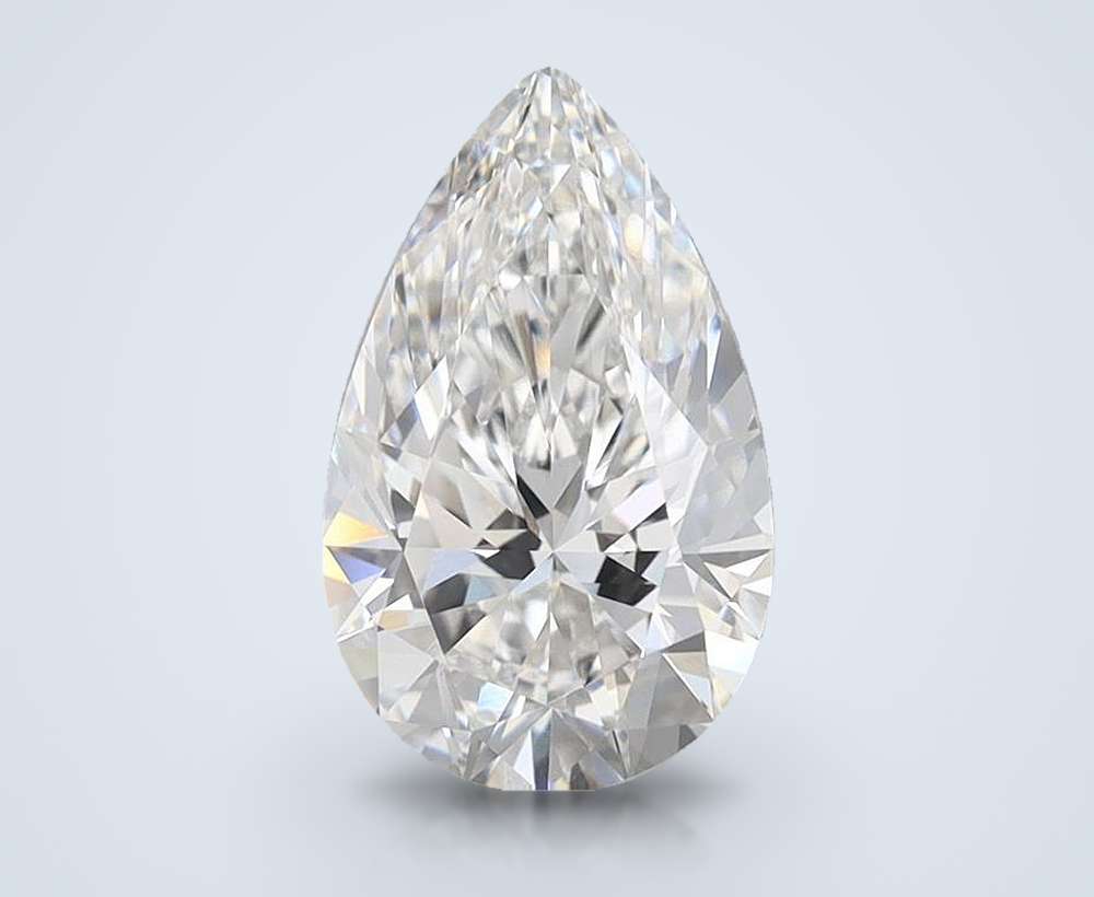 2.00 Carat Pear Lab Diamond