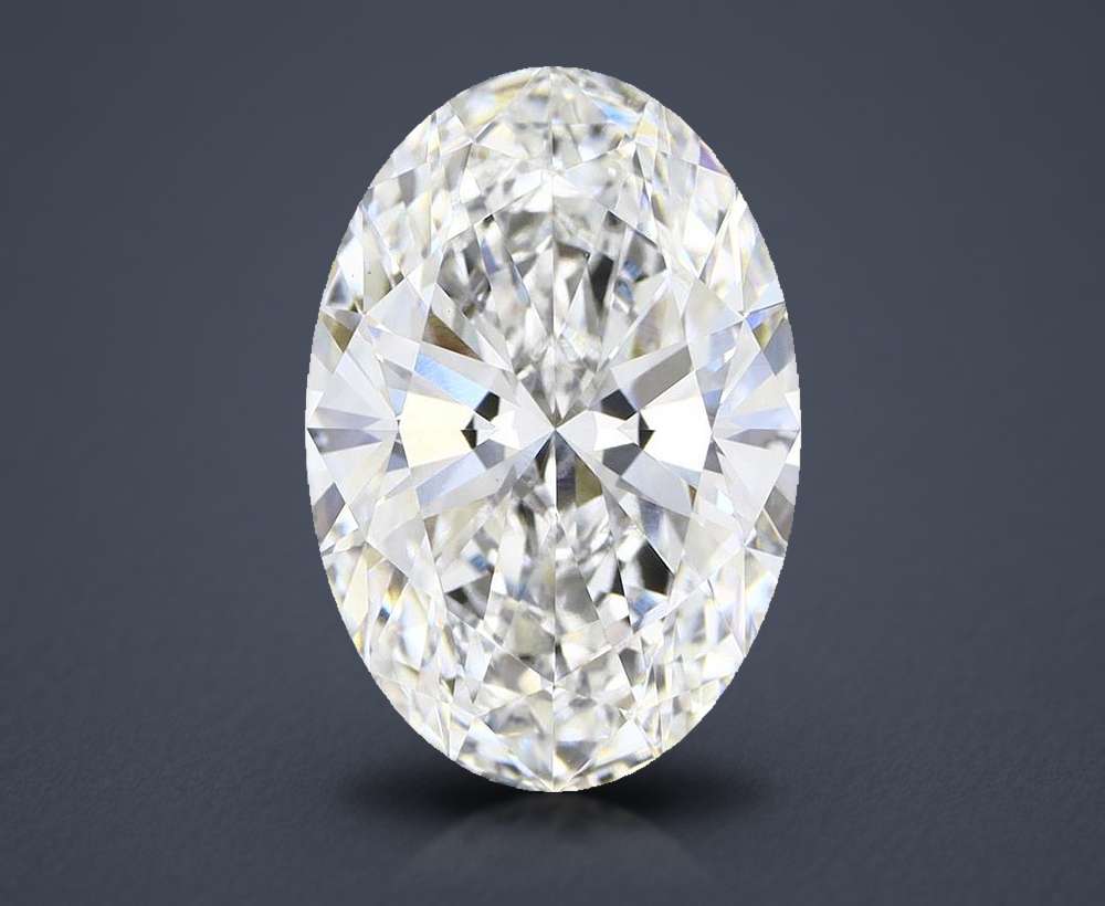 4.91 Carat Oval Lab Diamond