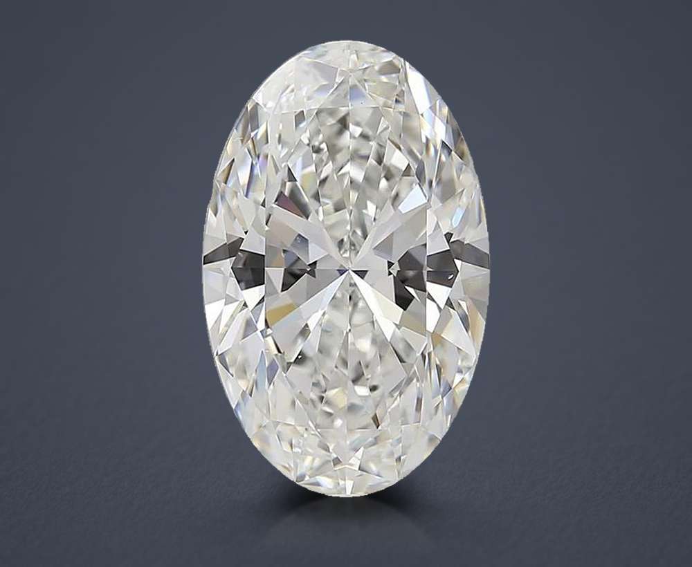 6.51 Carat Oval Lab Diamond
