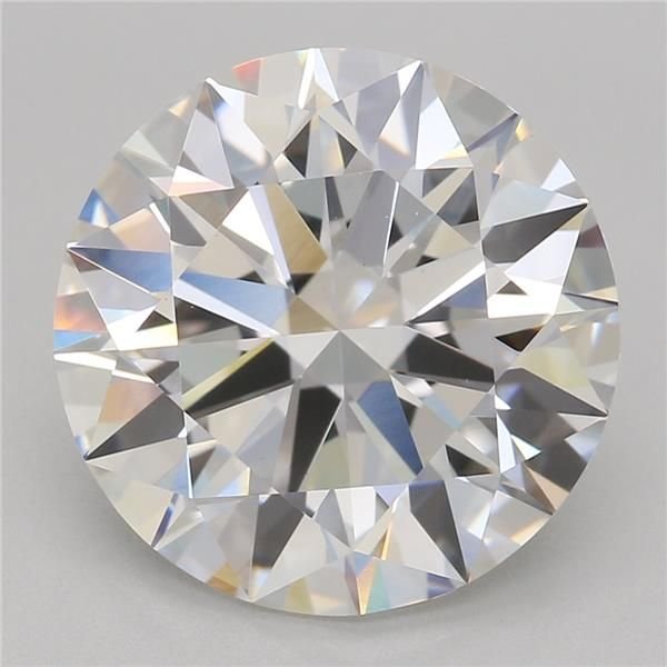 4.03ct F VVS2 Rare Carat Ideal Cut Round Lab Grown Diamond