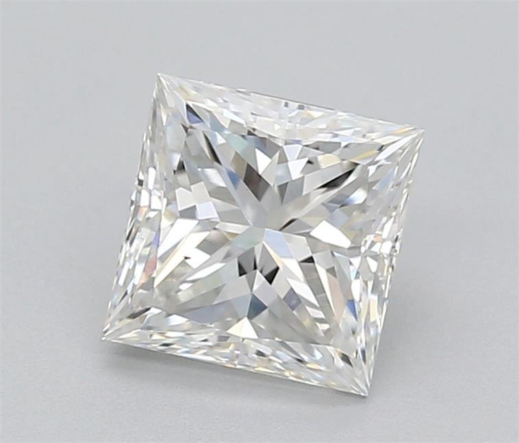 1.50ct F VS2 Very Good Cut Princess Lab Grown Diamond