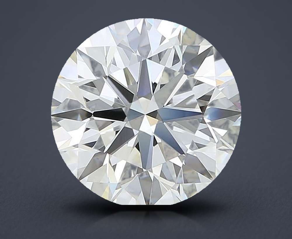 6.20 Carat Round Lab Diamond