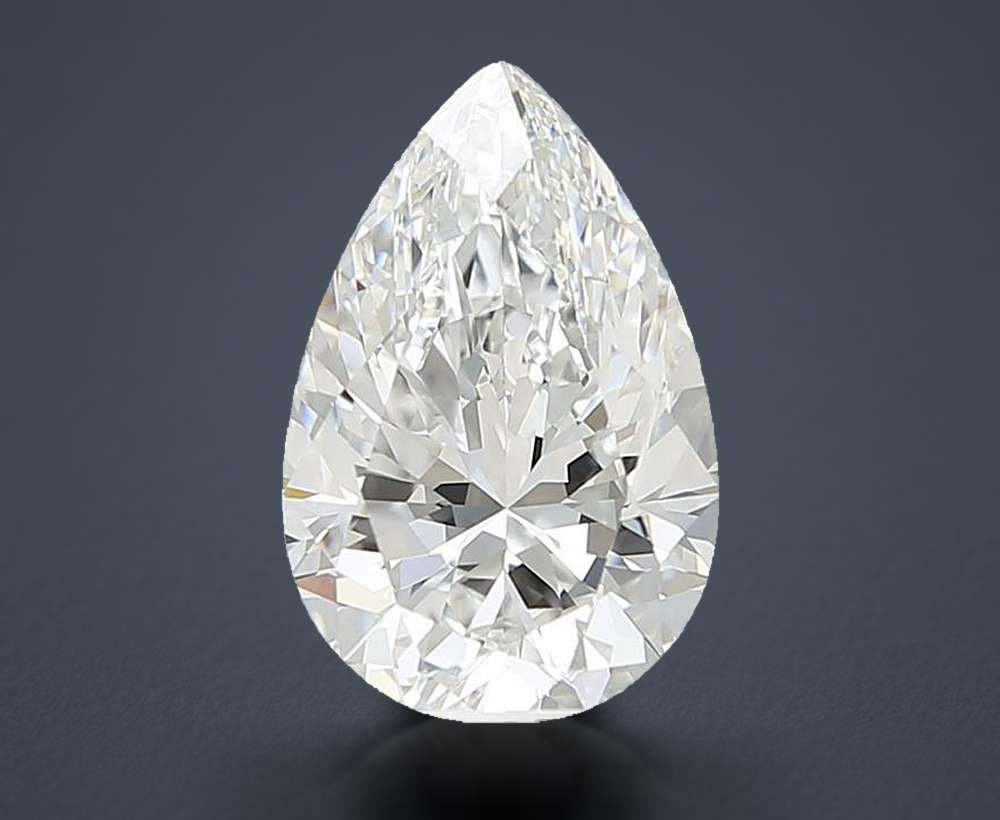 2.59 Carat Pear Lab Diamond