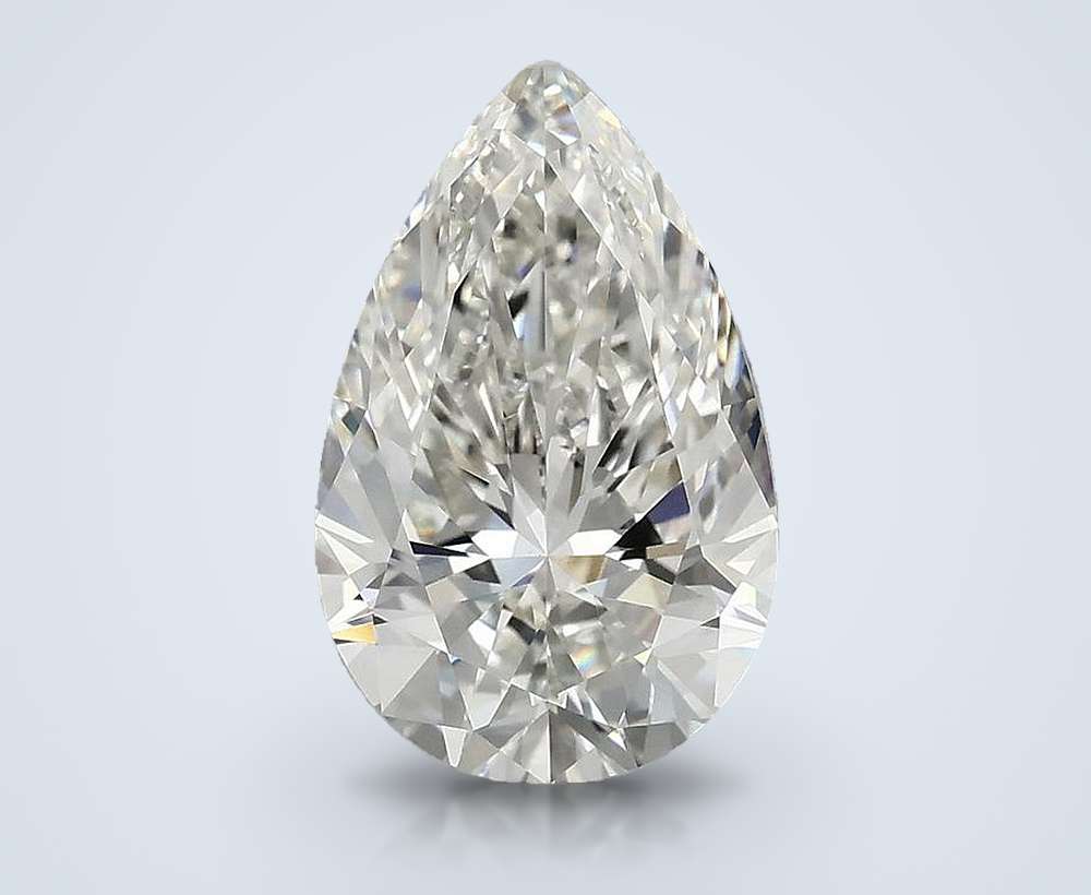 3.00 Carat Pear Lab Diamond