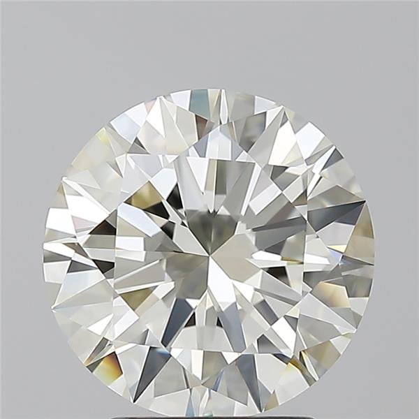 3.01ct J IF Excellent Cut Round Diamond