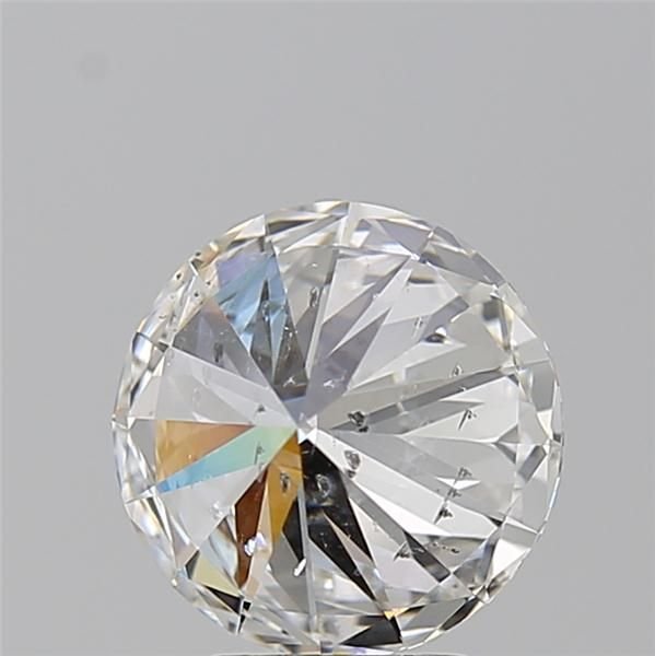 3.08ct F SI1 Rare Carat Ideal Cut Round Diamond