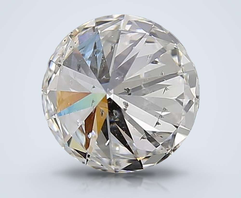 3.08 Carat Round Natural Diamond